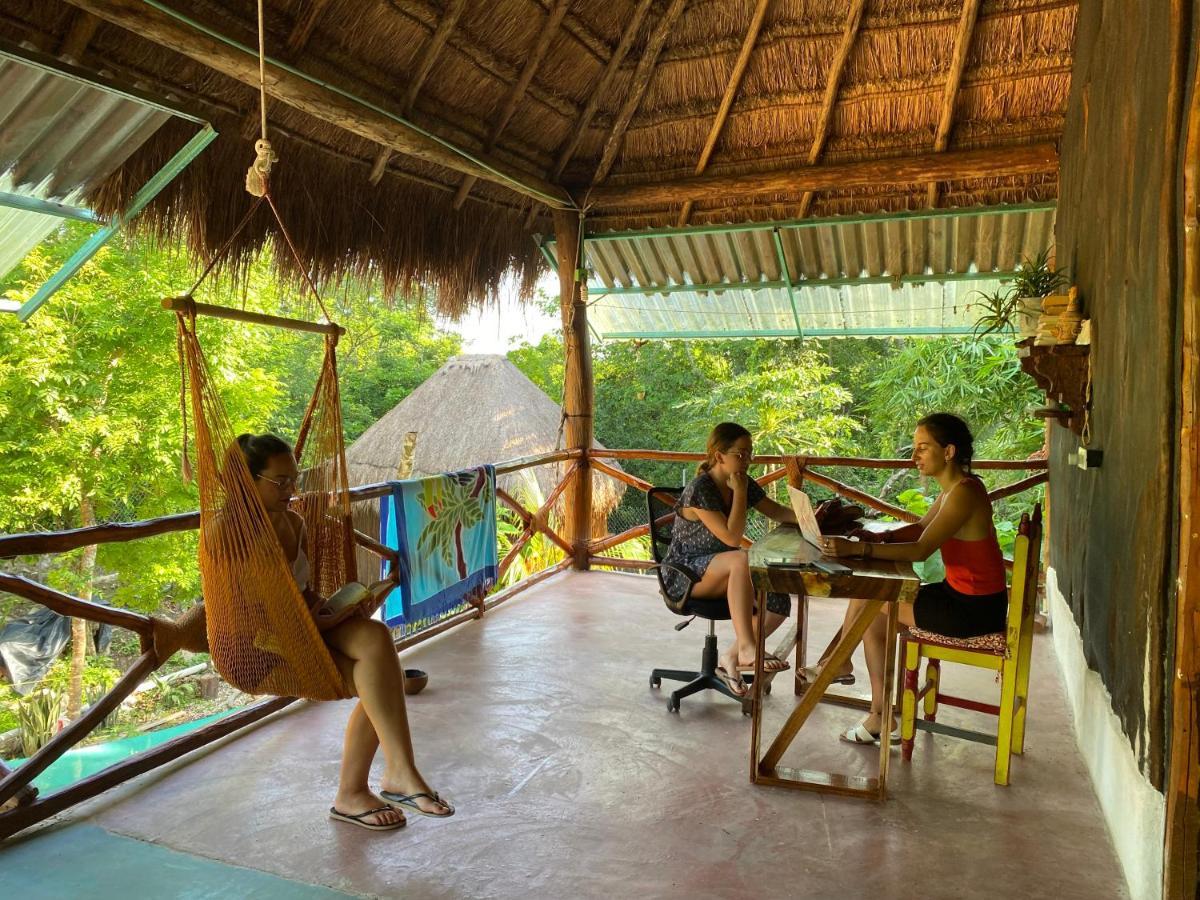 Malinche Cafe In Coba Tulum Apartment ภายนอก รูปภาพ